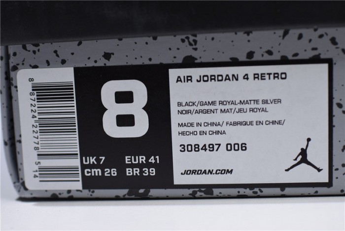 air jordan 4 retro "alternate" - air jordan - 308497-006