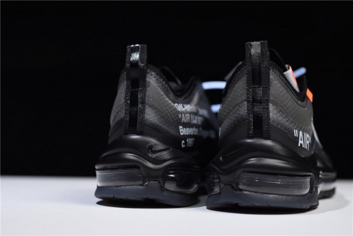 of x nike air max 97 black aj4585-001