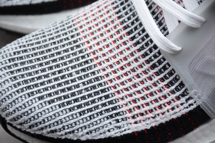 a*d*das ultra boost 2019 cloud white active red - b37703