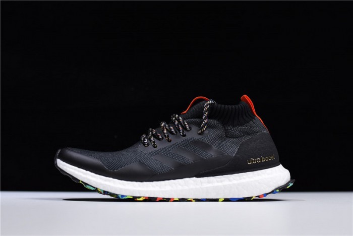 a*d*das ultra boost mid black multi-color - g26841