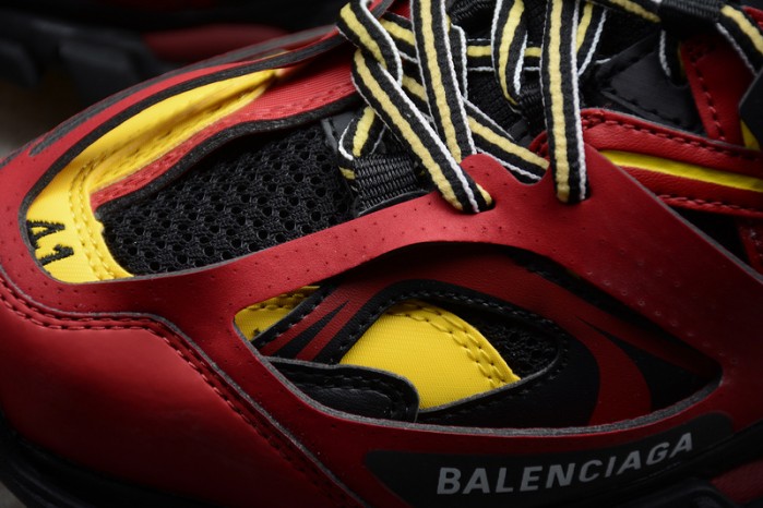 balen sneaker tess.s.gomma black red 542023 w1gb9 6509