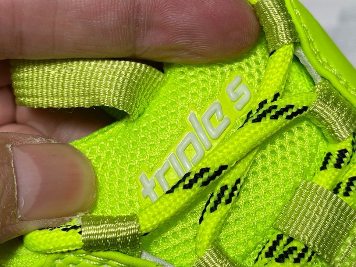 balen triple s trainers clear sole fllo yellow 541624 w09o1 9002