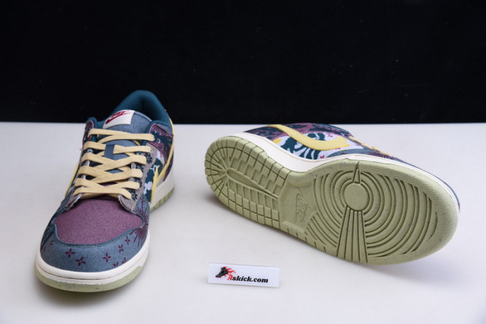 nike dunk low community garden cz9747-900