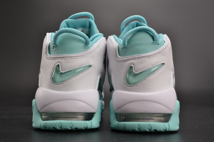 nike air more uptempo gs “island green” womens 415082-300