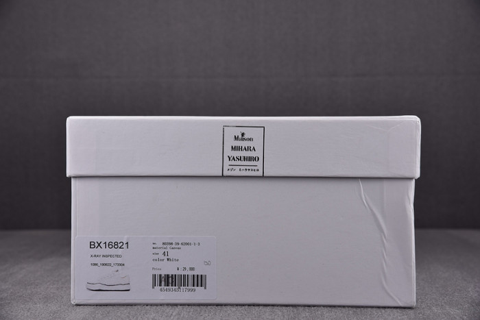 Ma*s*n mihara yasuhiro canvas sneakers