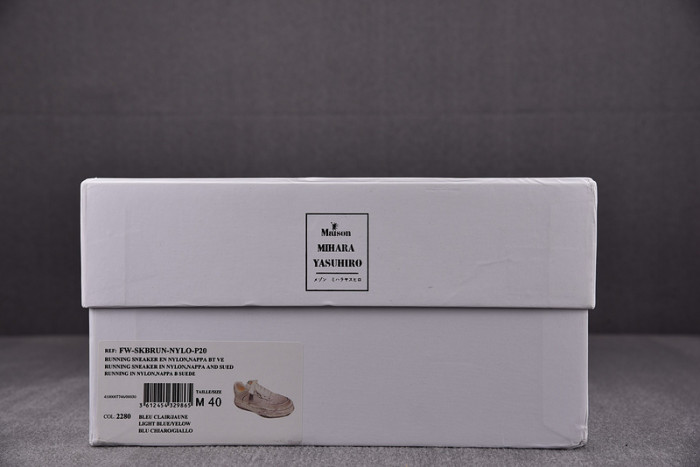 Ma*s*n mihara yasuhiro canvas sneakers