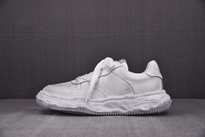 maison mihara yasuhiro canvas sneakers