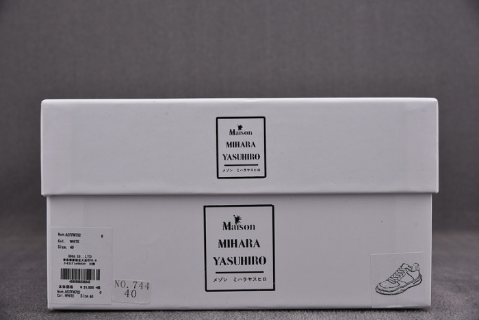 Ma*s*n mihara yasuhiro canvas sneakers