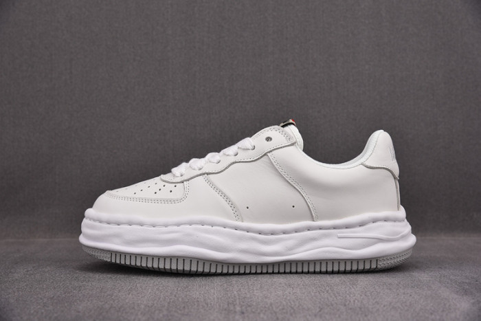 maison mihara yasuhiro canvas sneakers