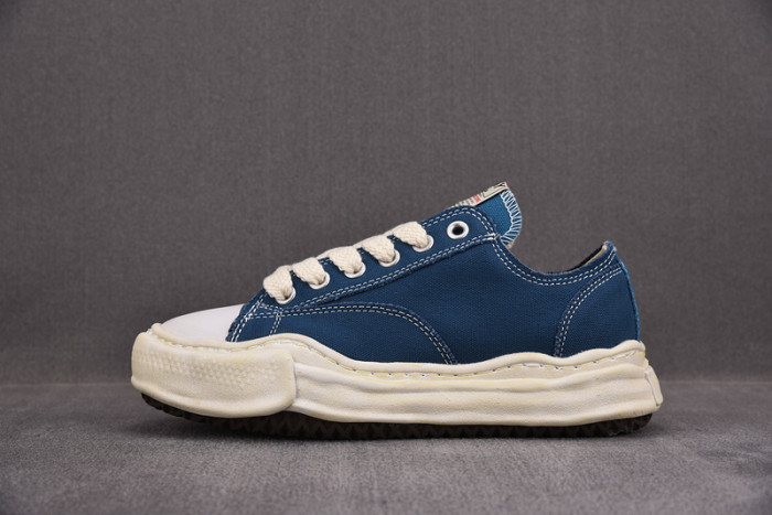 maison mihara yasuhiro canvas sneakers