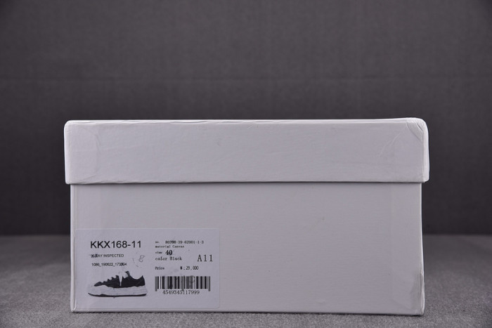 Ma*s*n mihara yasuhiro canvas sneakers