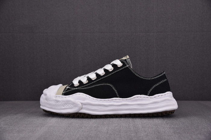 maison mihara yasuhiro canvas sneakers