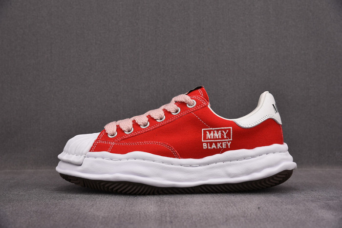 maison mihara yasuhiro canvas sneakers