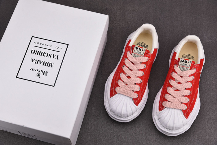 Ma*s*n mihara yasuhiro canvas sneakers