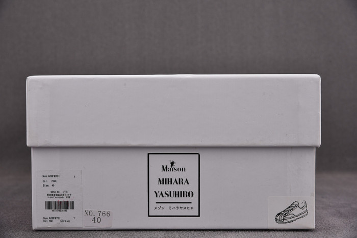 Ma*s*n mihara yasuhiro canvas sneakers