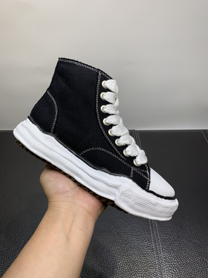 Ma*s*n mihara yasuhiro high top canvas sneakers