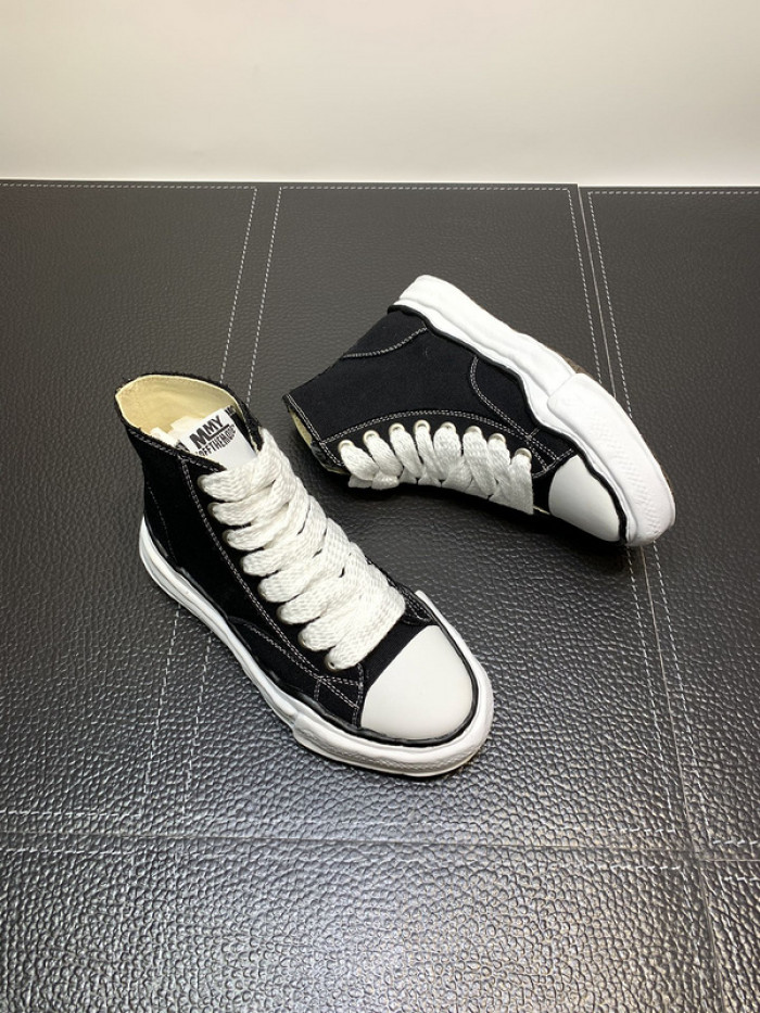 Ma*s*n mihara yasuhiro high top canvas sneakers