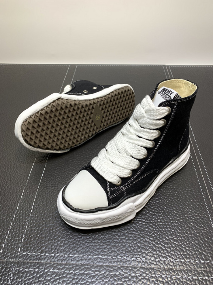 Ma*s*n mihara yasuhiro high top canvas sneakers