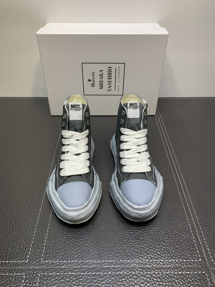 Ma*s*n mihara yasuhiro high top canvas sneakers