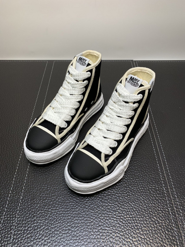 Ma*s*n mihara yasuhiro high top canvas sneakers