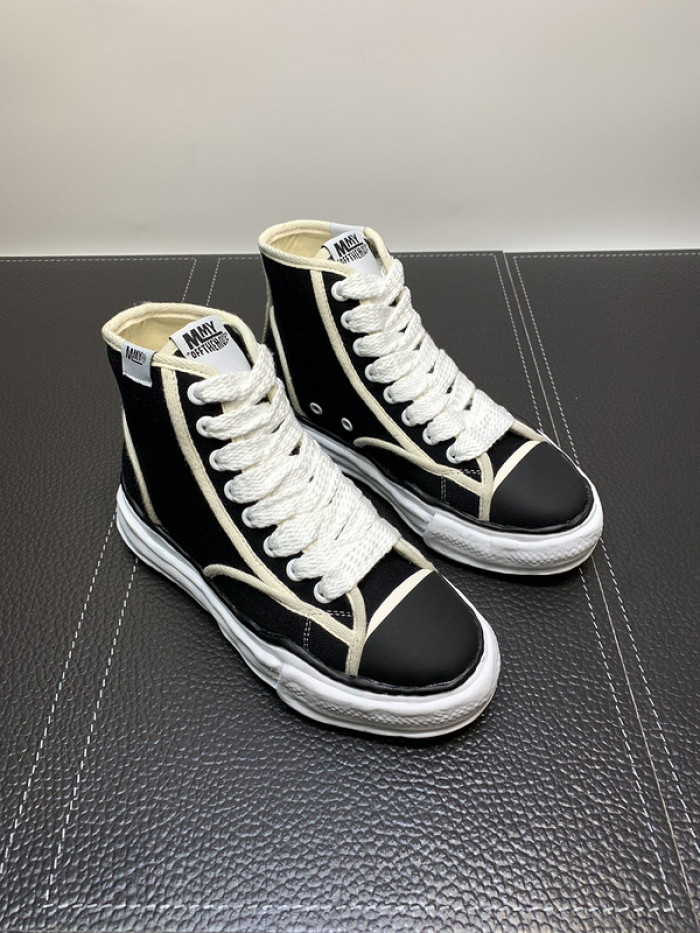 Ma*s*n mihara yasuhiro high top canvas sneakers