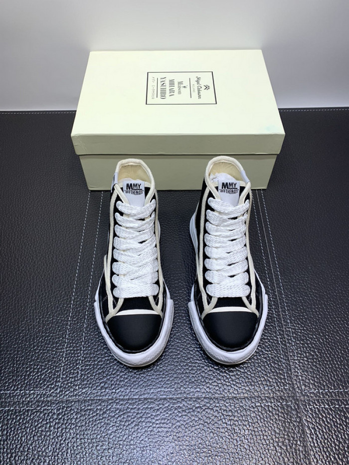 Ma*s*n mihara yasuhiro high top canvas sneakers