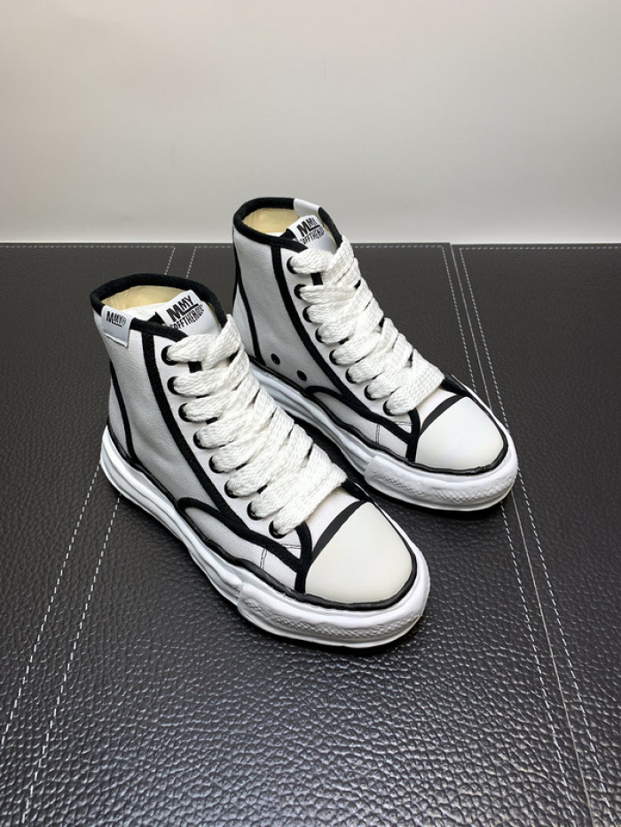 Ma*s*n mihara yasuhiro high top canvas sneakers