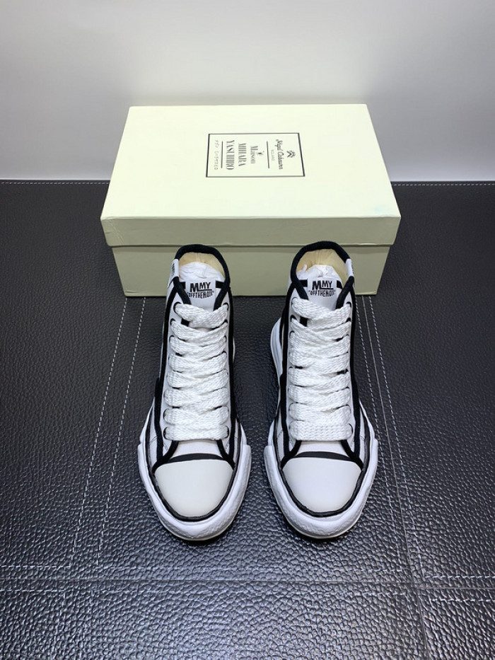 Ma*s*n mihara yasuhiro high top canvas sneakers