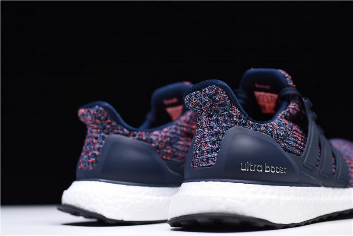 a*d*das ultra boost 4.0 running shoes navy/multi bb6165