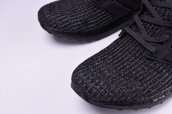 a*d*das ultra boost ultraboost 4.0 triple all black training running shoes bb6171