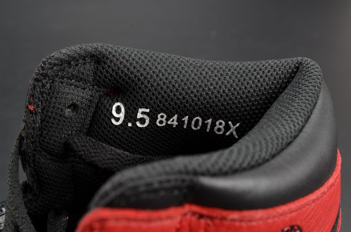 air jordan 1 retro bred "banned" (2016) 555088-001