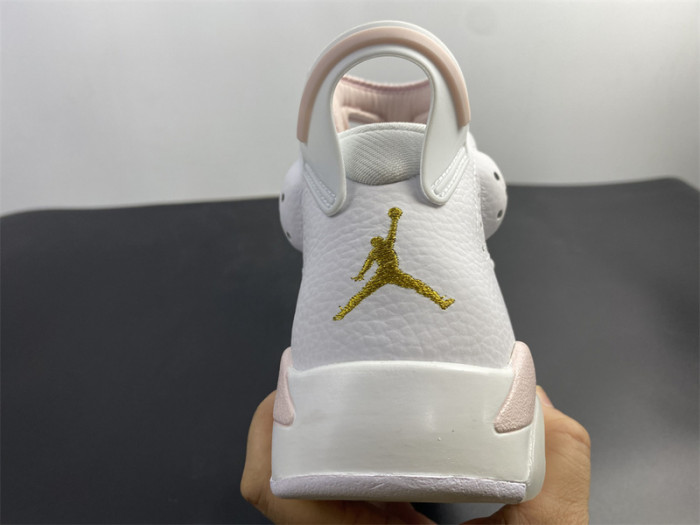 air jordan 6 retro gold hoops (w) dh9696-100