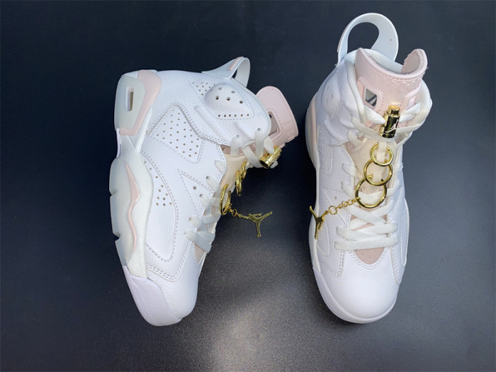 air jordan 6 retro gold hoops (w) dh9696-100