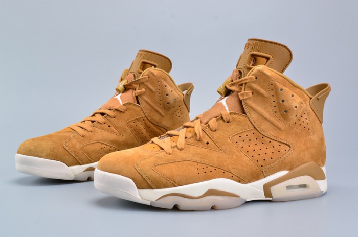 air jordan 6 retro "golden harvest" mens 384664-705