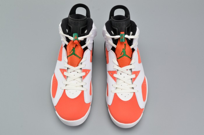 air jordan 6 retro nrg g8rd "gatorade" orange mens 384664-145