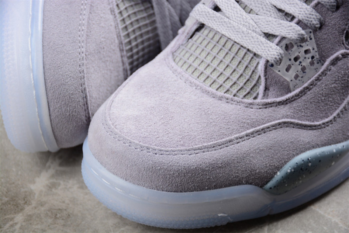 air jordan 4 retro white/grey/blue