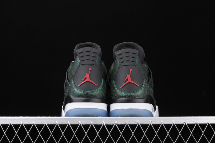 air jordan 4 retro laker green aj4-1043515