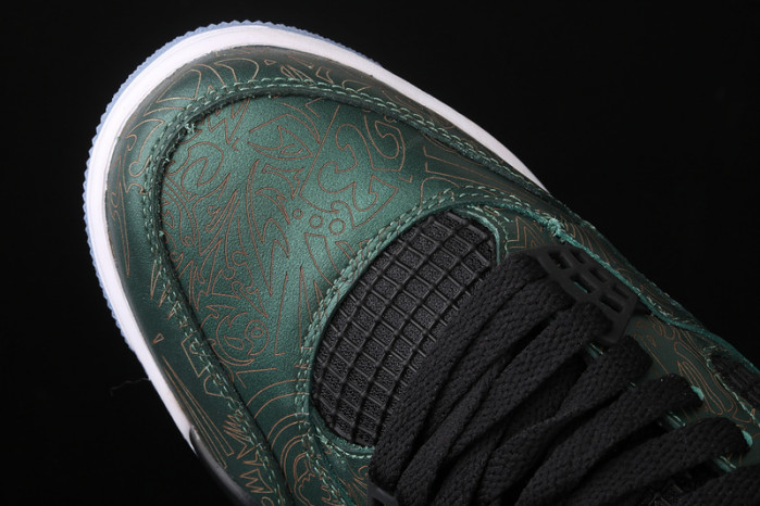 air jordan 4 retro laker green aj4-1043515