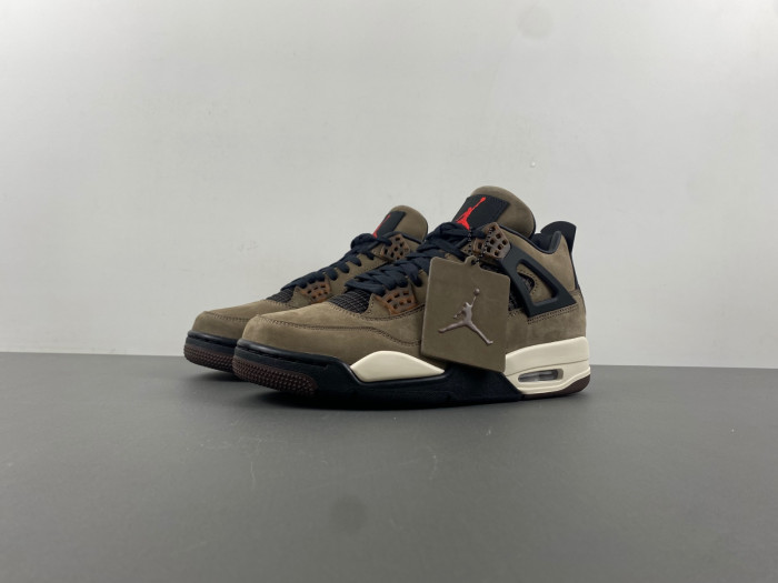 travis scott x air jordan 4 retro brown