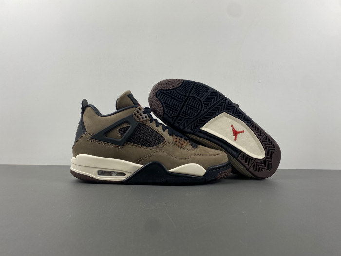 travis scott x air jordan 4 retro brown