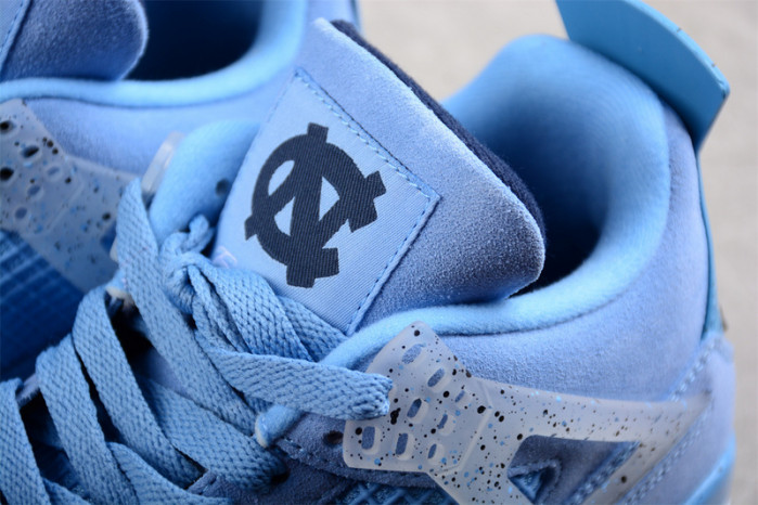 air jordan 4 retro unc pe blue