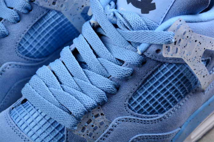 air jordan 4 retro unc pe blue
