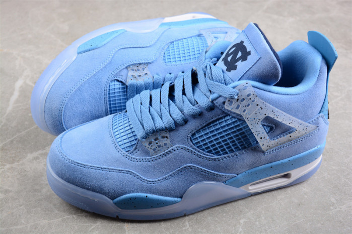 air jordan 4 retro unc pe blue