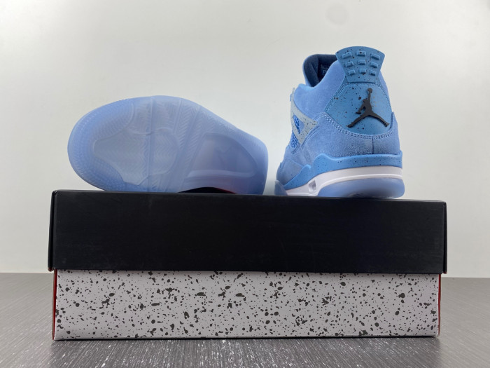 air jordan 4 retro "ncaa pe - unc" aj4 904284