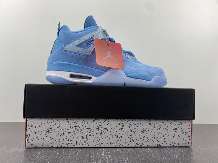 air jordan 4 retro "ncaa pe - unc" aj4 904284