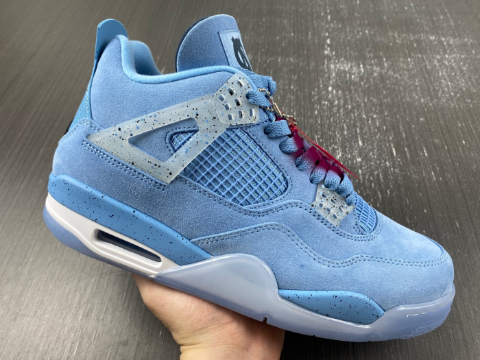 air jordan 4 retro "ncaa pe - unc" aj4 904284