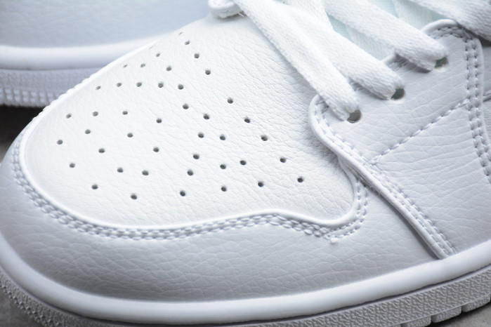 air jordan 1 low white ao9944-111