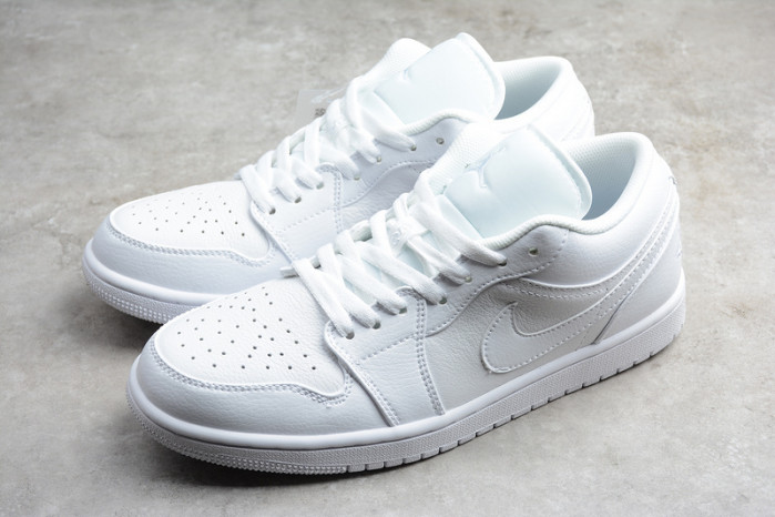 air jordan 1 low white ao9944-111