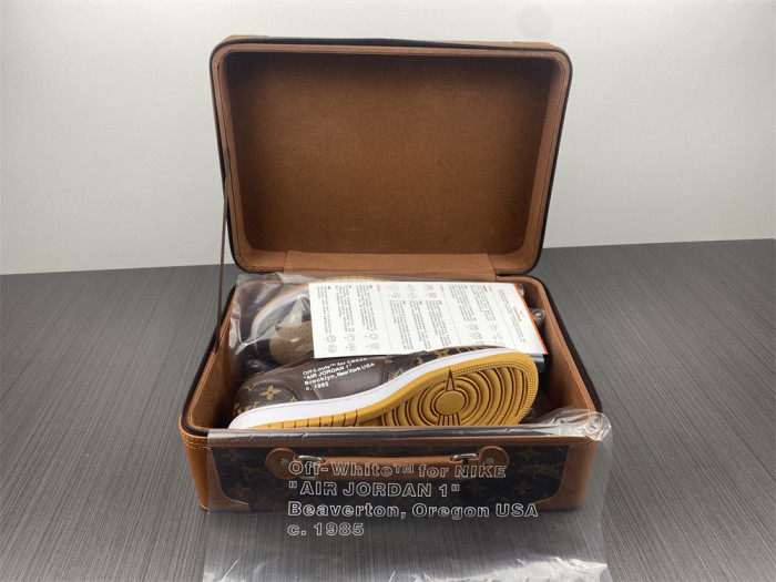 l*v x of x air jordan 1 customs aq0818-201