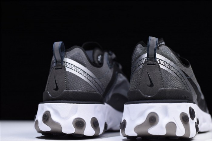 nike react element 87 black white | aq1090-001